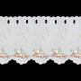 Okenná záclona / vitrážka 45x145 cm zimná